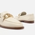 Mocassim Branco Couro Medalha Arezzo - comprar online