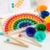 Brinquedo Classificação de Cores Criativo Montessori - comprar online