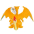 Boneco de Pelúcia Charizard Infantil 25cm - comprar online