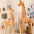 Brinquedo Decorativo Girafa de Pelúcia - loja online