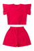 Conjunto Infantil Feminino Pétala de Verão - comprar online