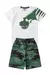 Conjunto Masculino Infantil Dino Camuflado