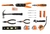 Kit Jogo De Ferramentas Completo C/ Soquetes E Chaves TBT12940K The Black Tools - loja online