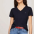 Camiseta Tommy Hilfiger Feminina Gola C - Azul Marinho - comprar online