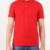 Polo Aramis Básica Regular Gola 1 Friso - Vermelho Com Marinho - loja online