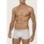 Cueca Calvin Klein Low Rise Trunk Gold Algodão - Branca e Dourada