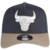 Boné 9FORTY A-Frame NBA Chicago Bulls Dual Color - Chumbo - Bel Magazine