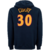 Imagem do Moletom blusão NBA Golden State Warriors Mitchell & Ness com Capuz - Azul Marinho