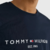 Camiseta Tommy Hilfilger Classica Logo - Azul Marinho - Bel Magazine