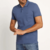 Camisa Polo Calvin Klein Slim Básica com Friso - Azul - comprar online