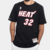 Camiseta Mitchell & Ness Miami Heat O'Neal Masculina - Preto