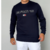 Moletom Tommy Hilfiger 85 Silk Heavy Knit - Azul Marinho - loja online