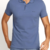 Camisa Polo Calvin Klein Slim Básica com Friso - Azul na internet