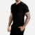 Camiseta Calvin Klein Logo Ombros - Preto - comprar online