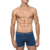 Cueca Calvin Klein Boxer Modal Logo - Azul Petróleo - loja online