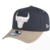 Boné 9FORTY A-Frame NBA Chicago Bulls Dual Color - Chumbo