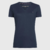 Camiseta Tommy Hilfiger Feminina Gola C - Azul Marinho - comprar online