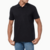 Camisa Polo Calvin Klein Sem Friso Regular Básica - Preto