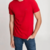 Camiseta Tommy Hilfiger Gola C Regular - Vermelho - Bel Magazine