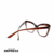 Óculos Semi Gatinho - Cristal Básico Marrom - comprar online