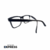 Óculos Quadrado - Preto c/ detalhe transparente - comprar online