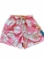 SHORT PRAIA ESTAMPADO COSTELA KIDS GOIABA - PINE APPLE