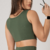 Cropped Duo - Verde Militar - comprar online