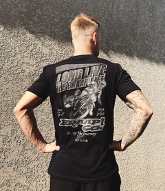 Camiseta Braap! Have no Fear - Preto/Cinza