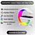 Caixa G Google 2301 Branca com RGB Bluetooth carrega por indução na internet