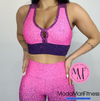 Conjunto Fitness Eli em Degrade Top nadador + Short (Suplex)