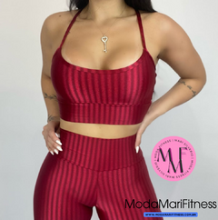 Conjunto Fitness Heloisa em tecido 3D - Top ALCINHA + Short (Suplex) na internet