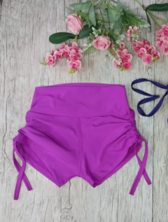 Conjunto Sakura em suplex - Top ALCINHA + Short amarração lateral - comprar online