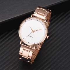 Relógio Feminino Rose Gold Luxury Lady Watch