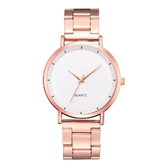 Relógio Feminino Rose Gold Luxury Lady Watch