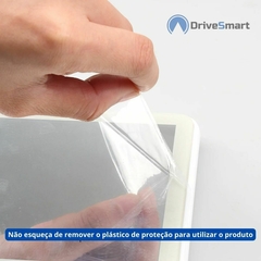 Espelho de maquiagem para carro (Quebra-sol) com luz LED recarregável USB tipo - DriveSmart