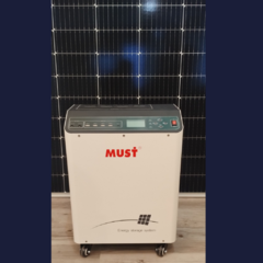 Grupo electrogeno Solar 1000W Must c/ Bateria Litio en internet