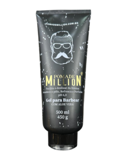 GEL PARA BARBEAR 500ML - POMADE MILLION - comprar online