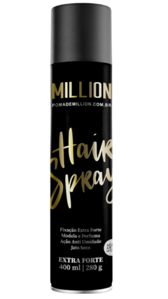 HAIR SPRAY EXTRA FORTE 400ML - POMADE MILLION - comprar online