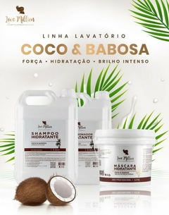 LINHA LAVATÓRIO COCO E BABOSA - LOVE MILLION