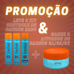 PROMOÇÃO KIT CONTROLE DE CACHOS 2A/2B/2C + 3A/3B/3C - HOME CARE - MAIRIBEL