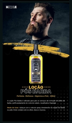 LOÇÃO PÓS BARBA 200ML - POMADE MILLION