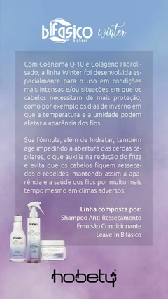 EMULSÃO CONDICIONANTE BIFÁSICO WINTER 300G - HOBETY - comprar online