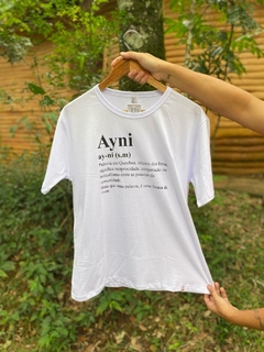 Baby look Ayni - Verbete Ayni - comprar online