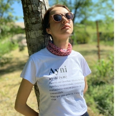 Camiseta Ayni - Verbete Ayni