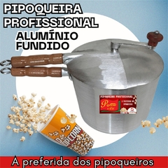 Pipoqueira Panela PIPOCA&CIA 4,6 litros Preferida Pipoqueiro - Cozinha Temperada