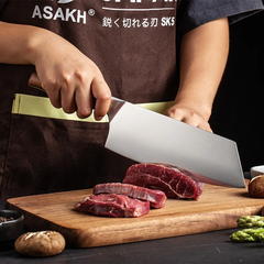 Imagem do Conjunto de facas de aço inoxidável de cozinha, Carne Cortar Cutelo, Peixe e Legumes Cortando Faca De Açougueiro, Faca Chef Japonesa com Caixa De Presente