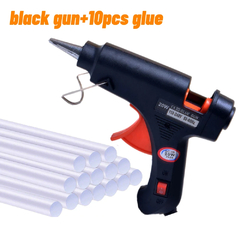 Mini Household Industrial Hot Melt Glue Gun, DIY, Temperatura de Calor Thermo, EU Electric Repair Tool, Use 7mm Glue Sticks, 20W na internet