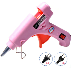 Oimg 20w hot melt pistola de cola mini armas de uso doméstico industrial temperatura do calor termo elétrica ferramenta de reparo 7mm bastões de cola na internet