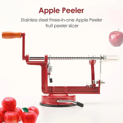 Apple Peeler 3 em 1 Aço Inoxidável Núcleo Fatia Cortador Mão-cranked Descascador De Frutas Ferramentas De Corte De Cozinha Apple Slicer Corer Cutter - loja online