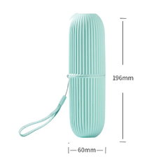 Viagem Portátil Toothbrush Cup, Bathroom Toothpaste Holder, Storage Case, Box Organizer, Travel Higiene Pessoal Storage Cup, Criativo, Novo - comprar online